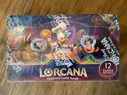 SEALED DISNEY LORCANA: SHIMMERING SKIES TCG BOOSTER BOX 24 BOOSTER PACKS - Image 1