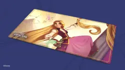 Lorcana Rapunzel High Climber Ravensburger Exclusive Special Edition Playmat - Image 2