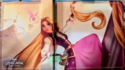 Lorcana Rapunzel High Climber Ravensburger Exclusive Special Edition Playmat - Image 3
