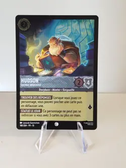 Carte LORCANA FR - Chapitre 10 180/204 Hudson -✨FOIL✨Neuf - Image 1