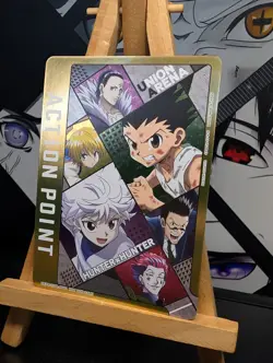 Union Arena Hunter X Hunter Action Point Card UEPR/HTR-AP01 Holo Foil LP CCG TCG - Image 2
