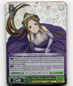 Weiss Schwarz In a Party Dress, Sortiliena (SR) SAO Animation 10th Anniversary - Image 1