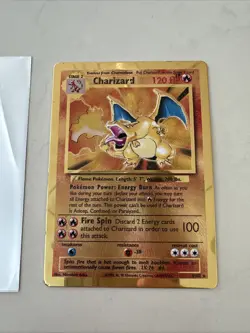 Charizard (Celebrations Metal Card) 004/102 Miscellaneous Cards & Products Holo - Image 1