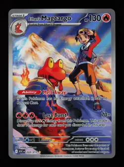 Ethan's Magcargo 222/217 Illustration Rare Ascended Heroes Pokemon Cards - Image 1