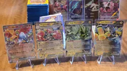 2024/25 Pokemon 4 Card EX Lot All New Pulls Mint - Image 1