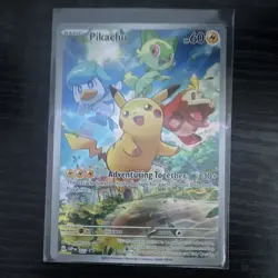Pokemon Pikachu 027 Sv: Scarlet & Violet Promo Cards Promo Holo English NM - Image 1