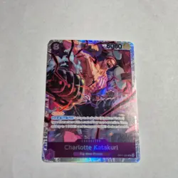 One Piece Card Game🏴‍☠COLOR: PURPLE OP11-067 Charlotte Katakuri SR NM TCG - Image 1