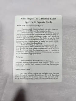 Lot of 50 - MAGIC The GATHERING * MTG * Legends Rule Card * NM - Image 2