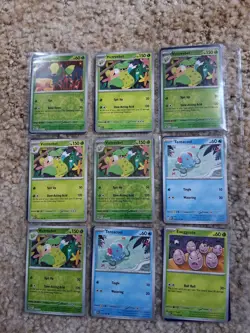 Pokemon 151 Reverse Holo + Holo Lot (162) Cards Mint, some Duplicates - Image 5