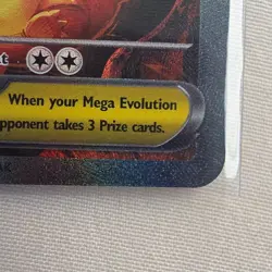 Mega Charizard X EX 125/094 Phantasmal Flames Holo Pokemon TCG Card ME02 - Image 4