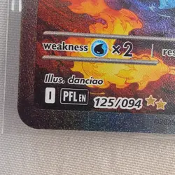 Mega Charizard X EX 125/094 Phantasmal Flames Holo Pokemon TCG Card ME02 - Image 5