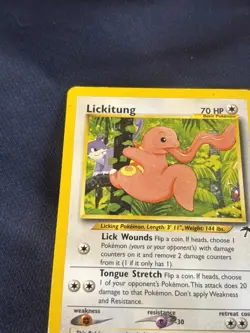 Lickitung Southern Islands 16/18 Rare Pokemon 2001 played - Image 2