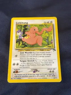 Lickitung Southern Islands 16/18 Rare Pokemon 2001 played - Image 3