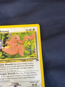 Lickitung Southern Islands 16/18 Rare Pokemon 2001 played - Image 4