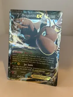 Dragonite ex Full Art Holo Pokemon Card Near Mint or better - Image 1