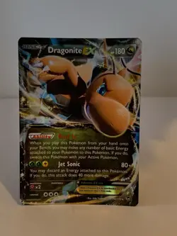 Dragonite ex Full Art Holo Pokemon Card Near Mint or better - Image 3