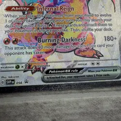 Pokemon Charizard ex Full Art Promo SVP Black Star 056 Holo 330HP English Card - Image 2
