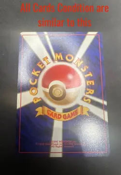 NM Pokemon card Old Back LOT 47 Pocket Monster Base Set Jungle Fossil Rocket - Image 3