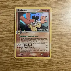 Hariyama 44/113 Stamped Reverse Holo 2005 Ex Delta Species Pokemon Card LP - Image 1