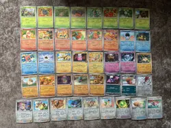 Destined Rivals Pokemon TCG Reverse Holo Card Bundle No Duplicates x41 Cards - Image 1