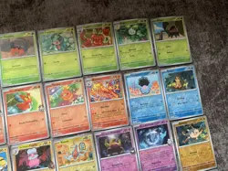 Destined Rivals Pokemon TCG Reverse Holo Card Bundle No Duplicates x41 Cards - Image 3