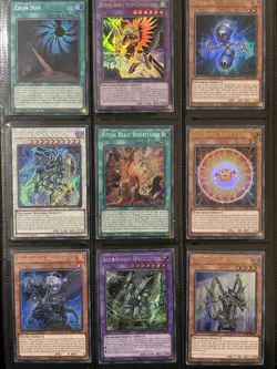 Yugioh Binder With Cards Btlr And Retro Pack Reprint - Image 2