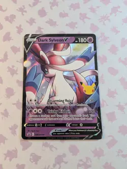 Dark Sylveon V SWSH134 SWSH: Sword & Shield Promo Cards Holo - Image 1