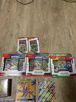 Pokemon Sealed And Loose Card Lot First Partner Series 1 And 2 Ascended Heroes - Image 3