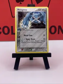 Metagross 2/17 Pop Series 1 Holo 2006 Promo Pokemon Card SWIRL LP - Image 2