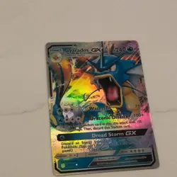 Pokemon TCG 5 Card Lot Gyarados GX Suicune GX Mewtwo Gold Holo - Image 3