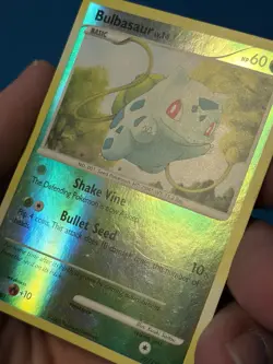 Bulbasaur Secret Wonders 77/132 Reverse Holo Card 2007 Pokemon - Image 3