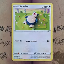Snorlax 109/159 SWSH Crown Zenith Regular NM Pokemon Card English - Image 1