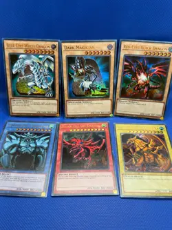 YuGiOh Card Set Lot of 6 Promo Cards LC01-EN001 002 003 Near Mint Yu-Gi-Oh - Image 1