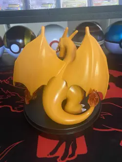 Charizard EX Super-Premium Collection (Figure Only), Pokemon Card Stand - Image 4
