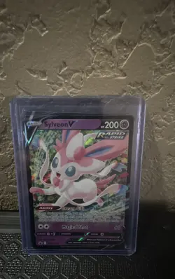 Sylveon V SWSH202 SWSH: Sword & Shield Promo Cards Holo - Image 1
