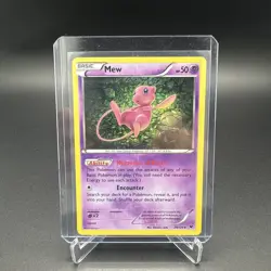 Pokemon Mew TCG Holo Rare Card 29/124 XY Fates Collide NM - Image 1
