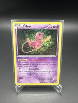 Pokemon Mew TCG Holo Rare Card 29/124 XY Fates Collide NM - Image 3