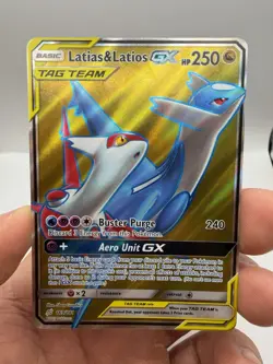 Pokemon Latias & Latios GX Team Up Holo Full Art Ultra Rare Card #169/181 - Image 1