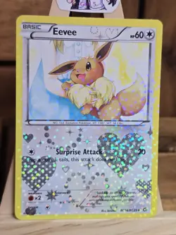 Eevee RC14/RC25 Holo Legendary Treasures Radiant Collection NM Card Pokemon TCG - Image 2