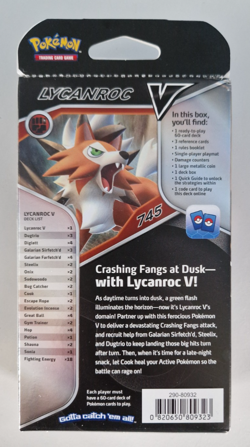 Pokemon Lycanroc V Battle Deck Trading Card Game - Brand New & Unopened - Image 2
