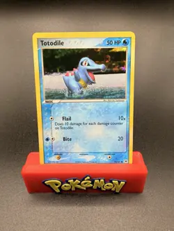Pokemon Card - Totodile Hidden Legends 79/101 Common Reverse Holo NM - Image 1