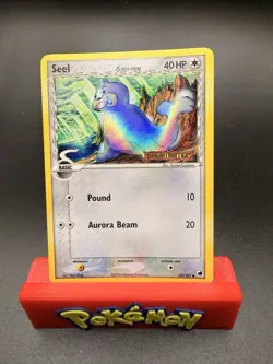 Seel (Delta Species) 62/101 Dragon Frontiers Reverse Holo Pokemon Card NM - Image 1