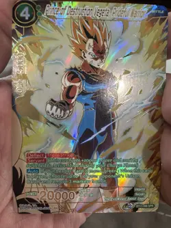 Prince of Destruction Vegeta, Prideful Warrior Bandai Vegeta Card Lot - Image 2