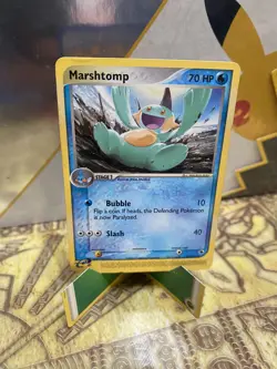 Marshtomp 40/109 Uncommon Ruby and Sapphire Pokemon Card - Image 1