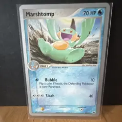 Marshtomp World Championship Decks 40/109 Stage 1 70 HP Pokemon TCG Card 2004 - Image 1
