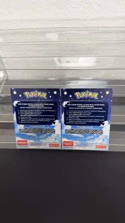 Pokemon Scarlet & Violet Promo Code Cards Lot 2 Shiny Koraidon/Miraidon - Image 2