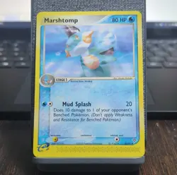 Pokemon Marshtomp EX Dragon 36/97 Regular Water Stage 1 80HP 2003 Card English - Image 1