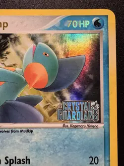 Marshtomp 24/100 EX Crystal Guardians Pokemon Card Reverse Holo Foil Rare LP - Image 4