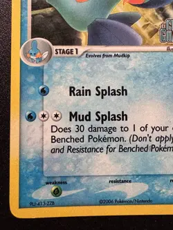Marshtomp 24/100 EX Crystal Guardians Pokemon Card Reverse Holo Foil Rare LP - Image 5
