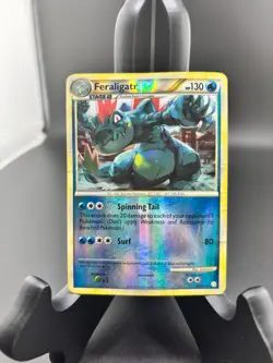 Feraligatr - 20/123 - Reverse Holo - Heartgold & Soulsilver - Pokemon TCG Card - Image 1